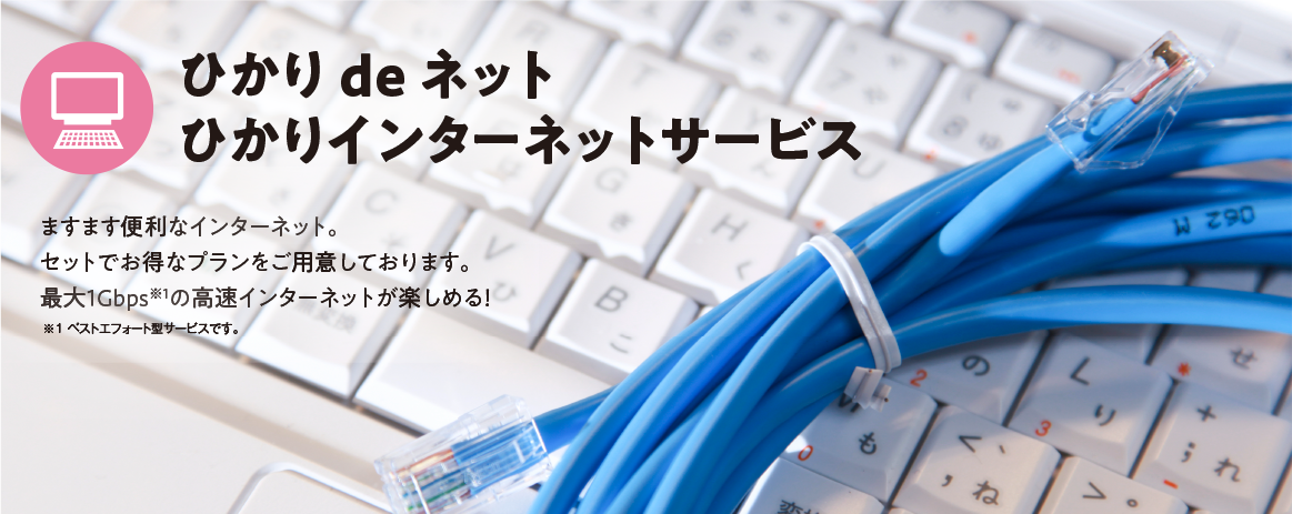 あいチャンネットひかりインターネットサービス