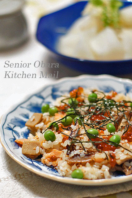 香味野菜と奴豆腐の写真です